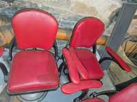 Stare krzesła barberskie / fryzjerskie