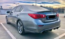 Губа Дефлектор Спойлер заднего бампера Infiniti Q50