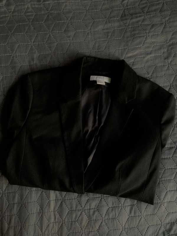 Czarna marynarka M H&M