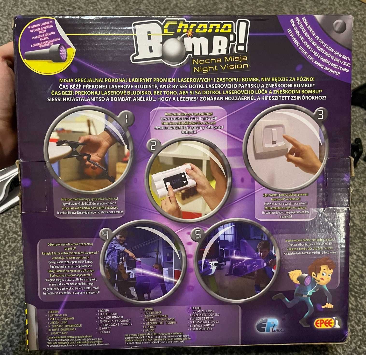 Chrono Bomb Nocna Misja Epee - gra zręcznościowa