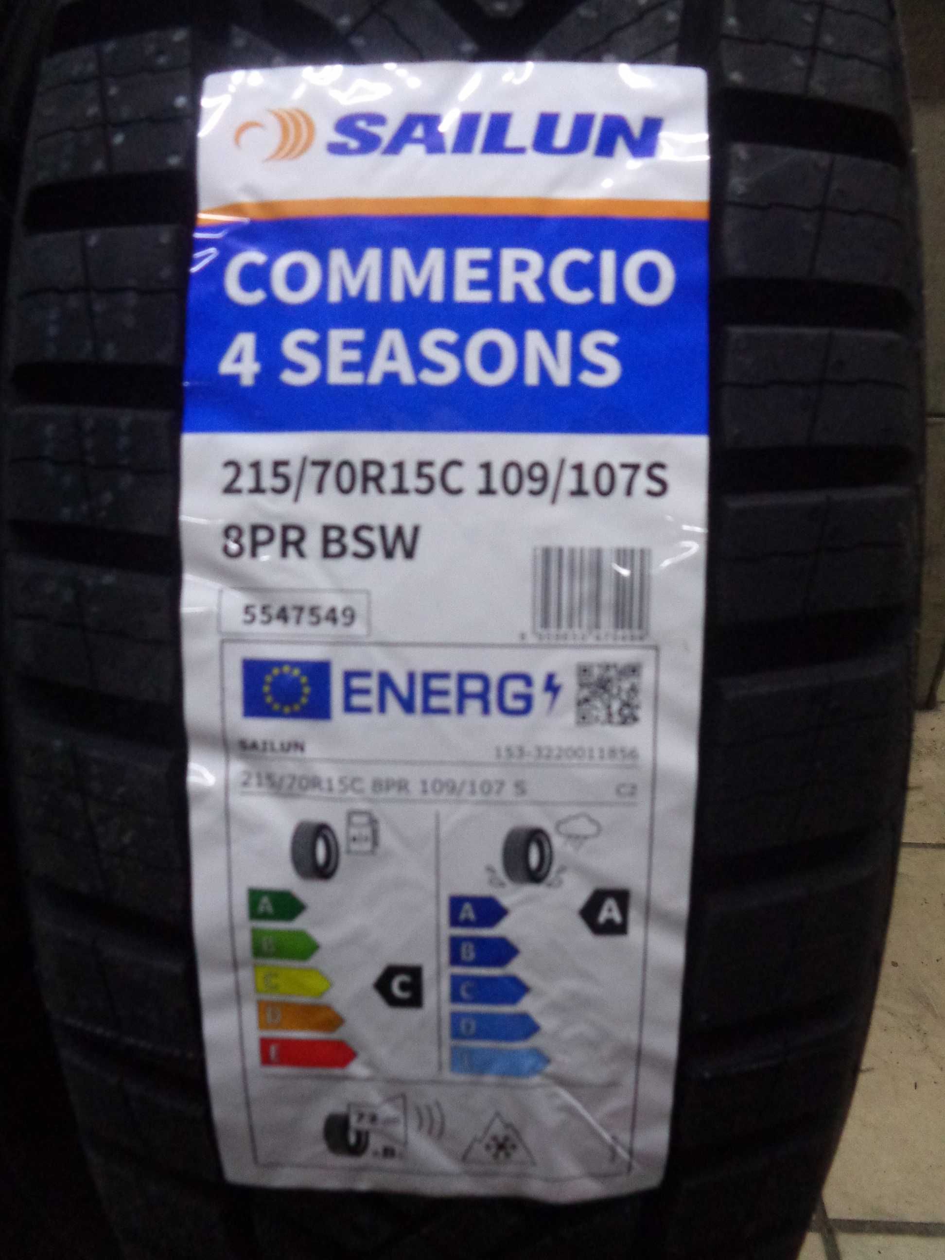 Nowe 215/70R15C SAILUN Commercio 4S - do bus-a , Całoroczne , ANDAR