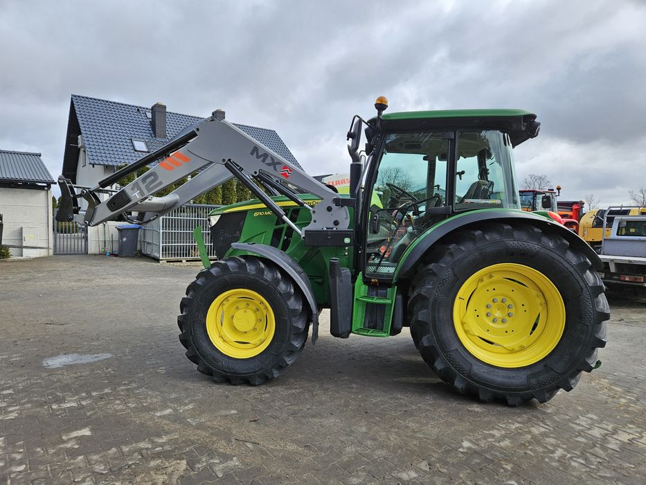Piękny John Deere 6110MC z ładowaczem MX 16Rok Faktura