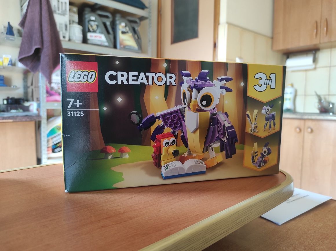 LEGO Creator 31125 Leśne Stworzenia Nowe
