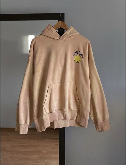 Smiley x H&M oversized printed hoodie (худі)