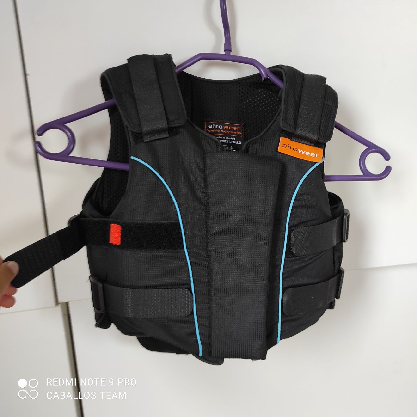3-5 lat Airowear kamizelka ochronna jeździecka Y2 CXS Id.3