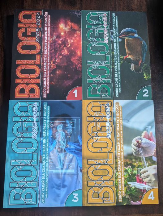 Biologia Zbiór Zadań Witowski 2005 - 2024 cztery części