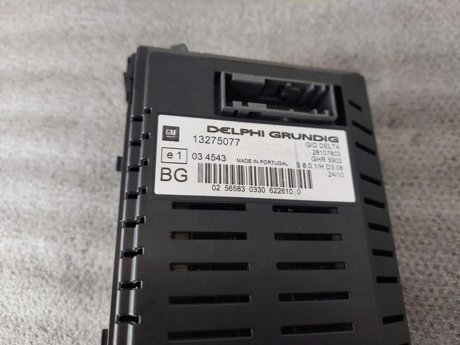 Display / ecrã de informações OPEL Astra H GTC (L08)