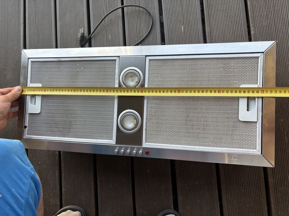 Okap TEKA GFH 73 Inox 329m3/h 64dB klasa E