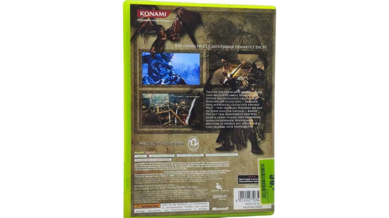 Gra Xbox 360 Castlevania: Lords of Shadows