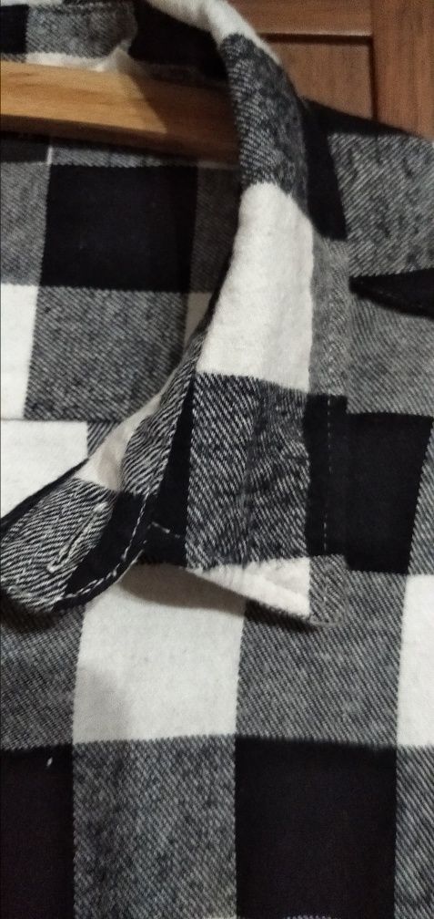 Koszula w kratkę flanela unisex