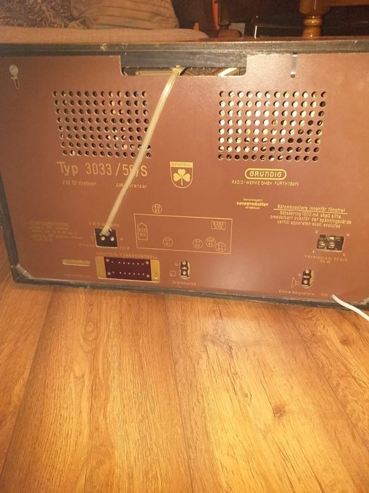 Radio lampowe Grundig 1955r 3 D Klang