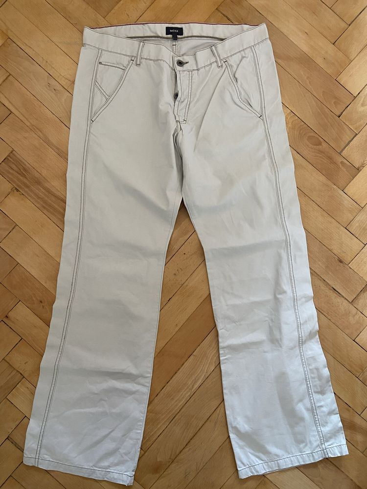 Mexx XL rozm 36/ 34 męskie spodnie białe jeansy  Vintage