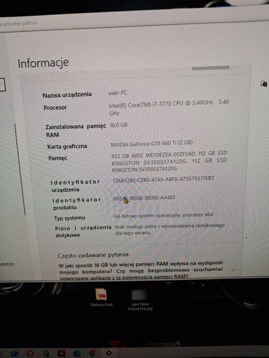 Komputer stacjonarny