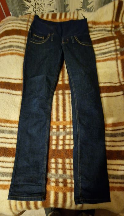 Spodnie ciążowe jeansowe rozmiar M używane