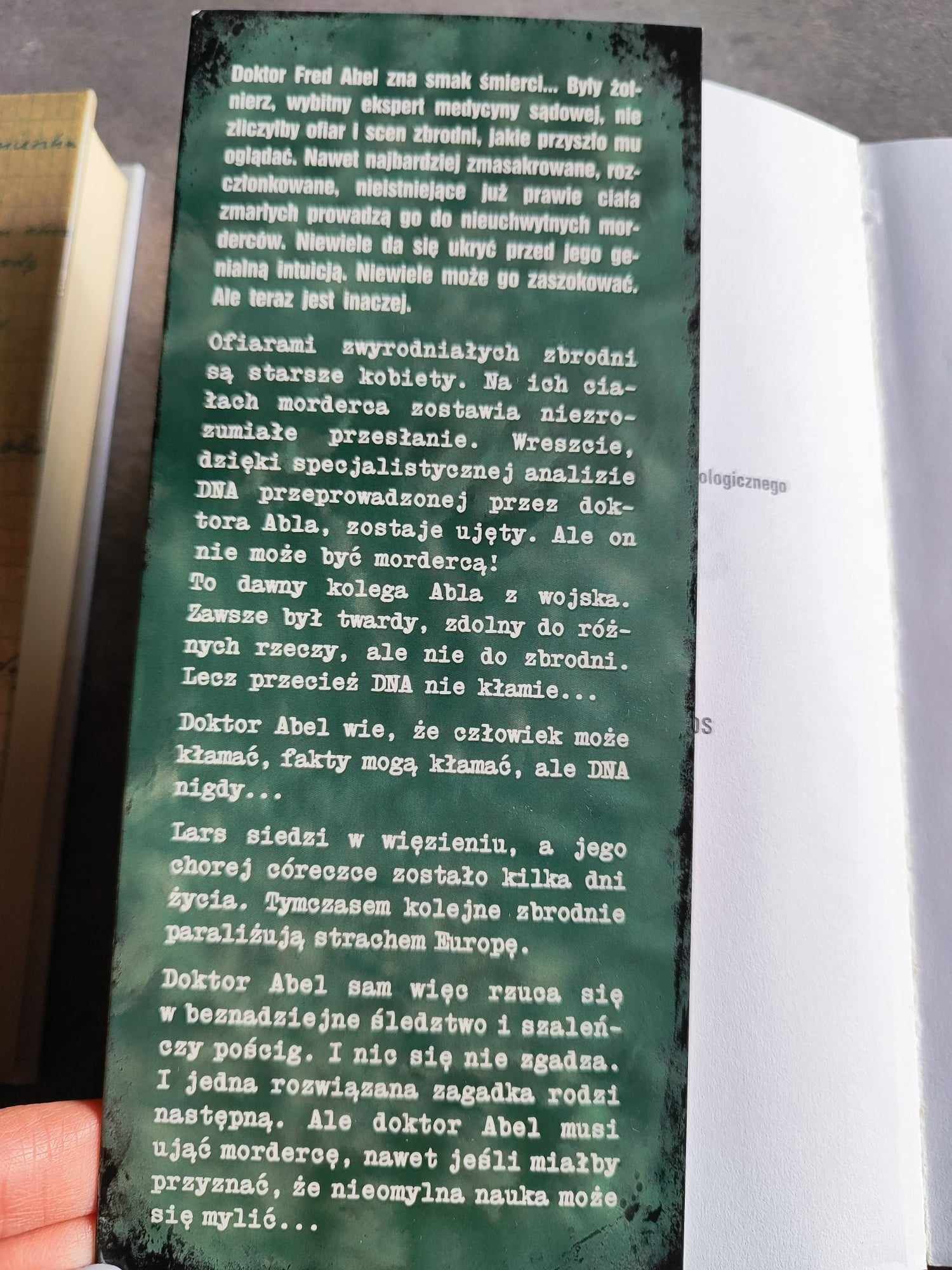 Książki Smak Śmierci Tsokos, Zabójstwo doskonałe Baer