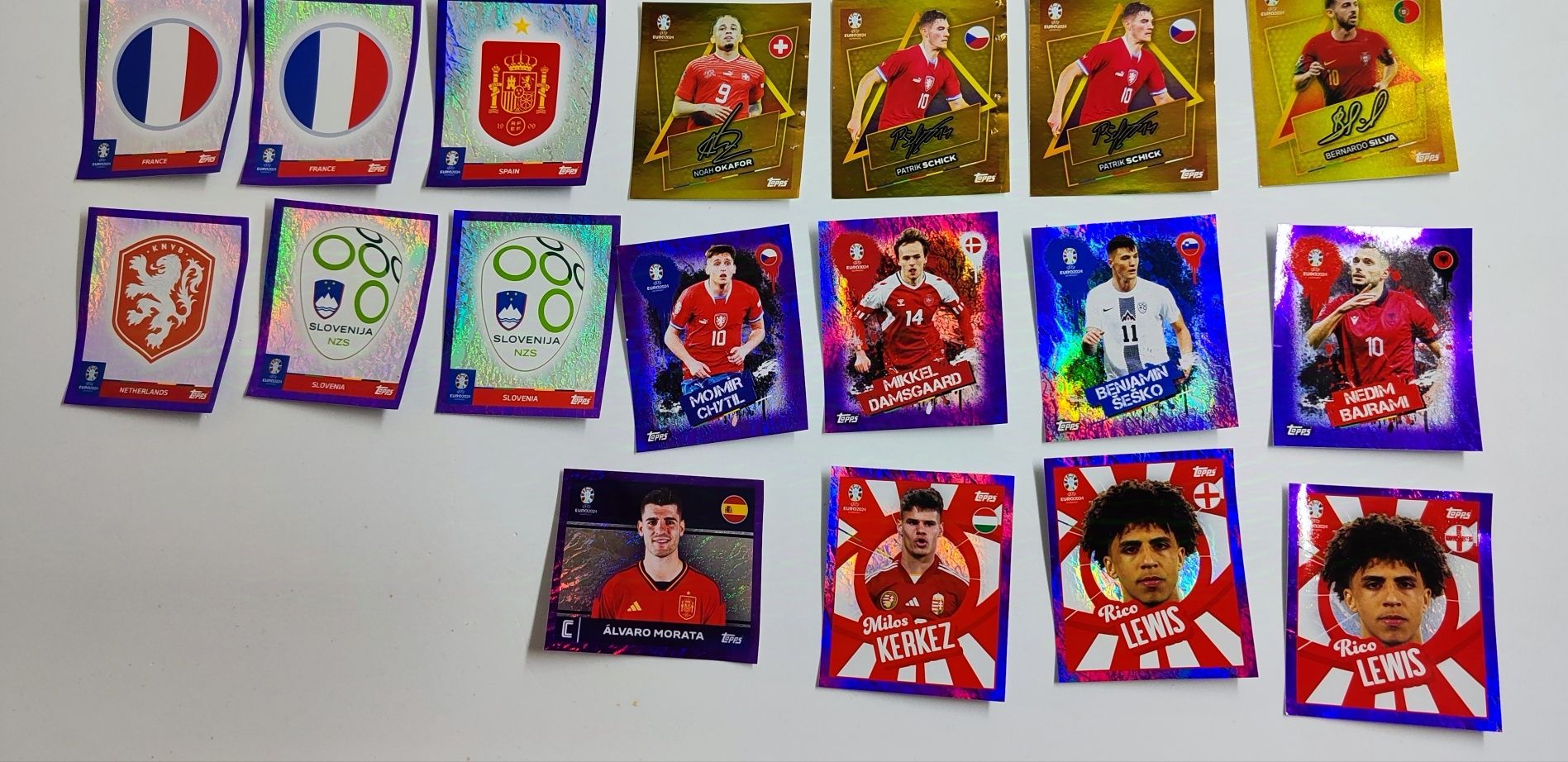 11 Signature SP + 14 Violet Paralel UEFA Euro 2024