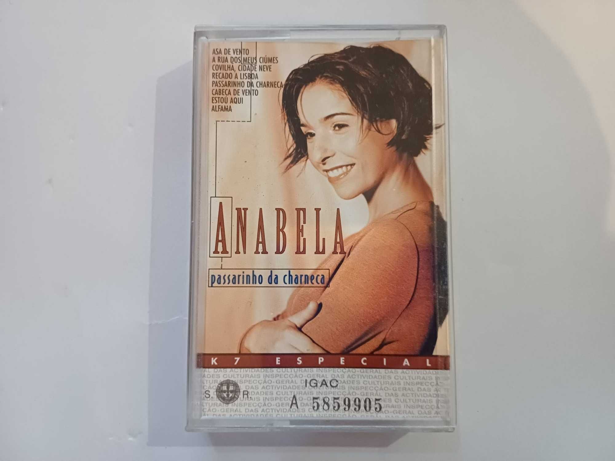 Cassete audio - Anabela - Passarinho na charneca, 1998