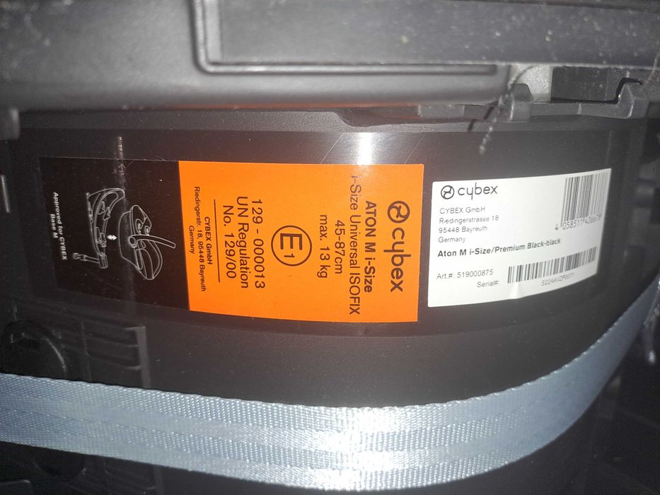 Nosidełko nosidło fotelik Cybex ATON M i-size