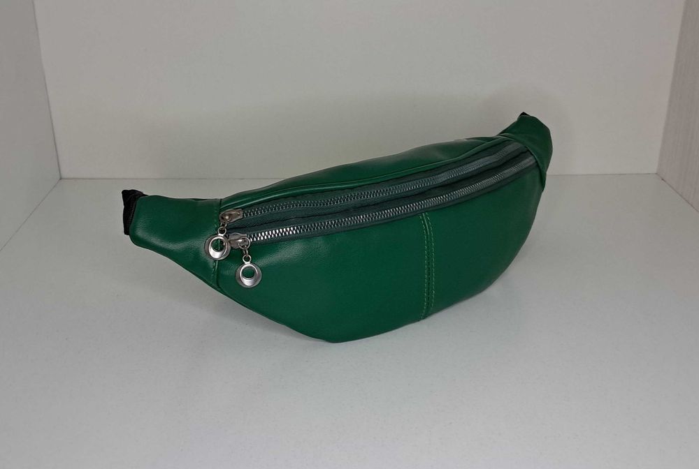 Сумка бананка женская экокожа.