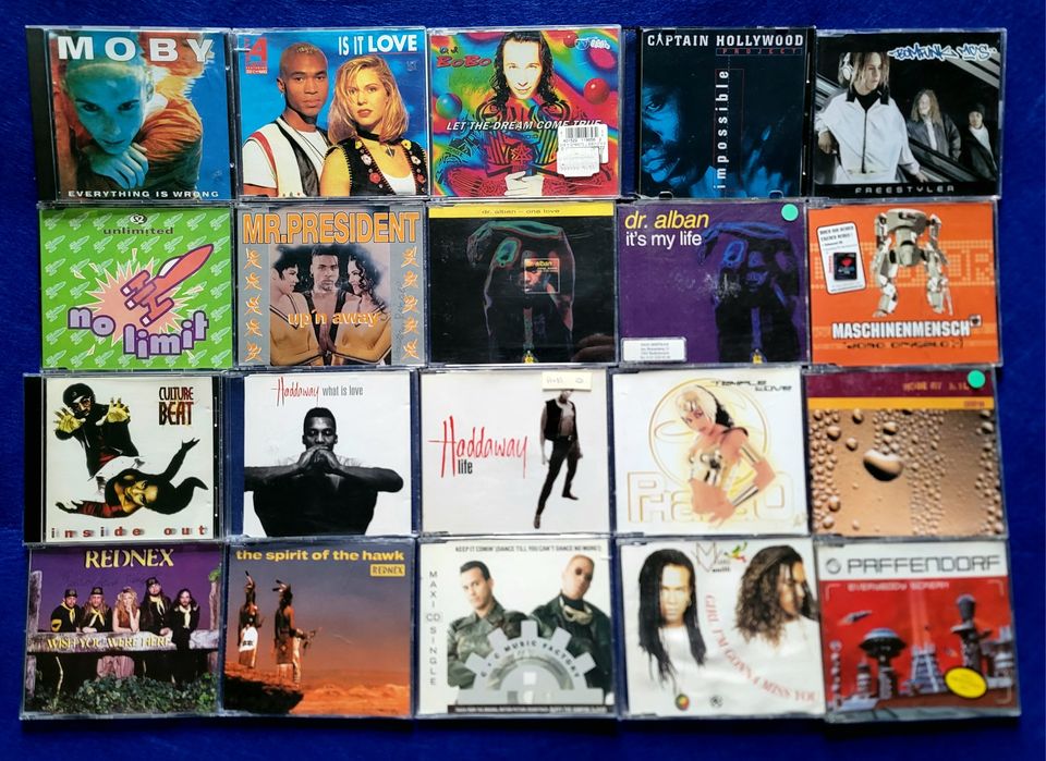 Фирменные Audio CD Eurodance и POP