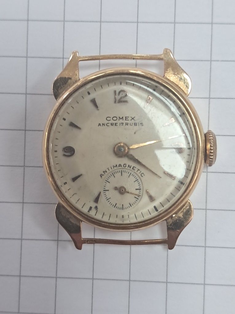 Złoty zegarek damski próby 750 18K Comex ( Rolex )