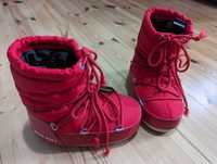 Śniegowce Moon Boot Light Low Nylon red, rozm. 35/36