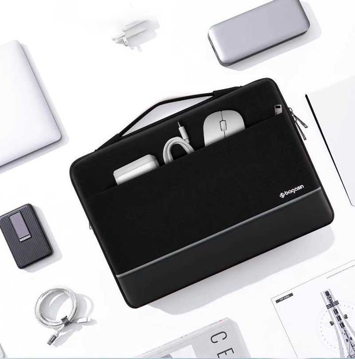 Чехол для ноутбука 15.6" 16" Bagasin ручка для переносу якісний захист