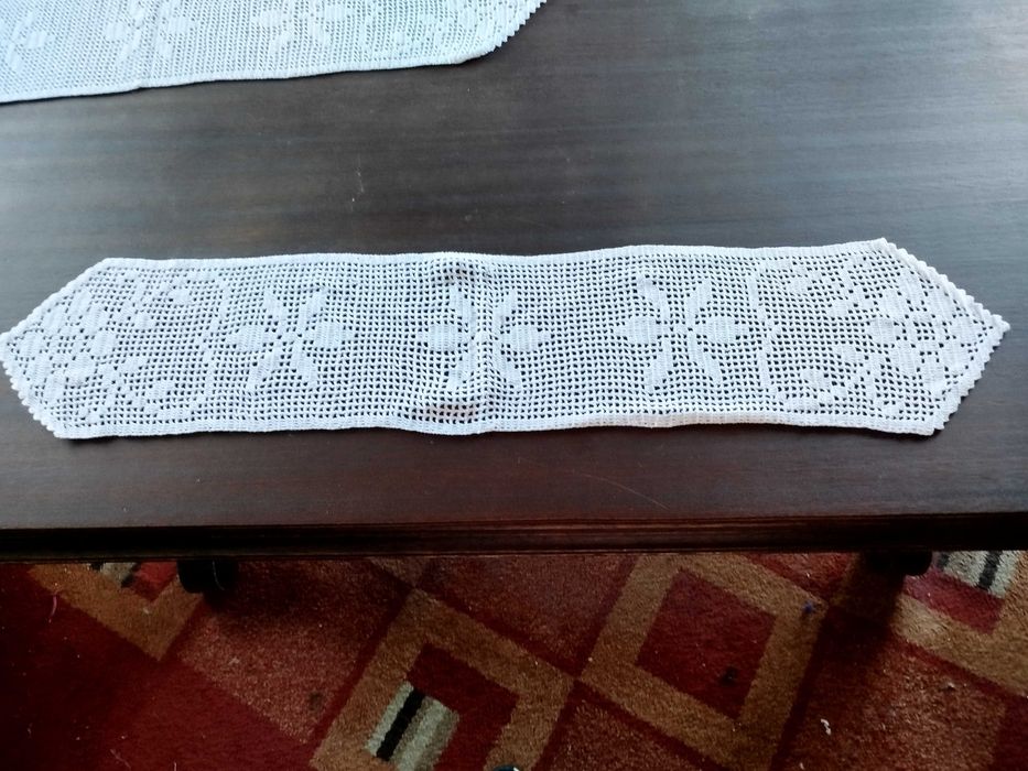 Conjunto de vários panos em crochê