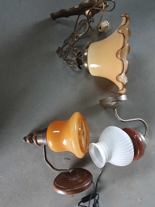 Kinkiety drewniane i metalowe