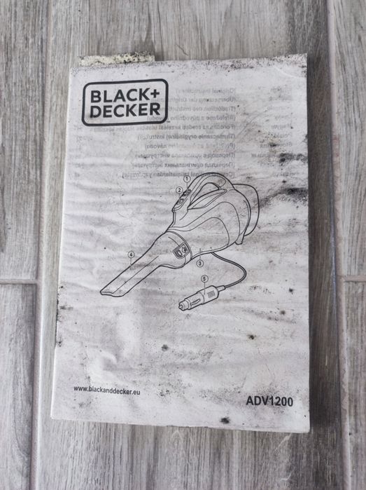 Odkurzacz samochodowy black and decker adc1200