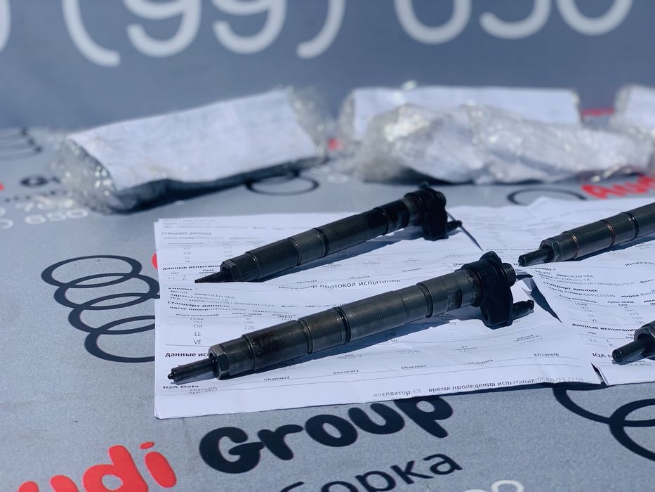 Форсунки Перевірені Audi A6 C6 Топливні Розпилювачі Розборка Ауді