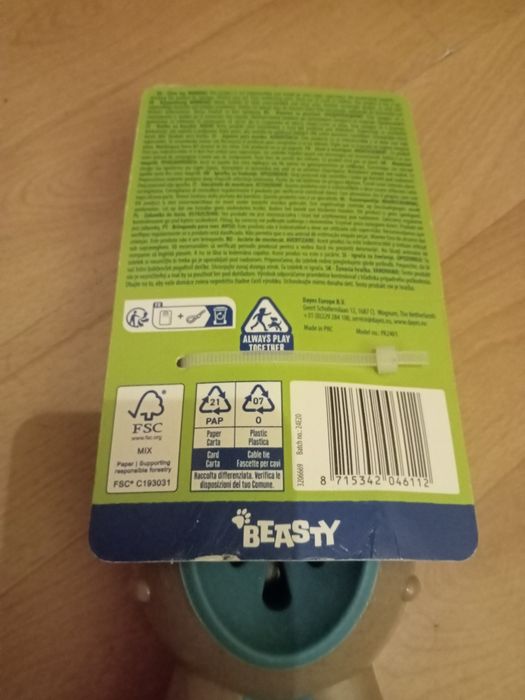 Zabawka dla psa Kość Gryzak do żucia Beasty