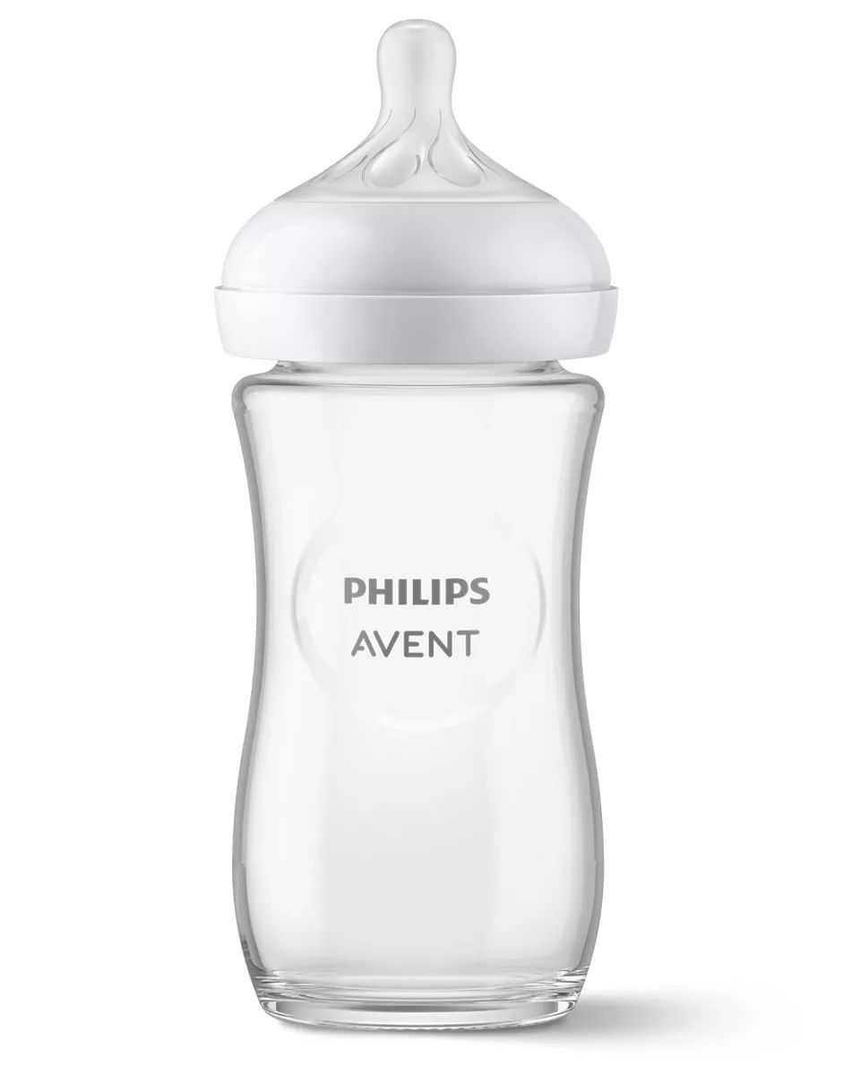 Avent Philips Responsywna butelka SZKLANA 240 ml Natural SCY933/01