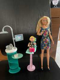 Lalka Barbie gabinet dentystyczny