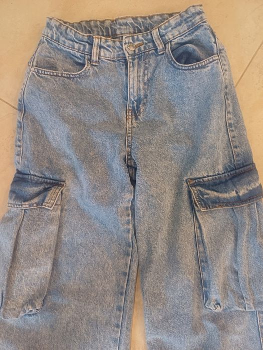 Spodnie jeansowe roz. 152 Reporter Young