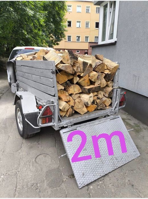 SUCHE Drewno opałowe sosna sezonowane świerk łupane brzoza