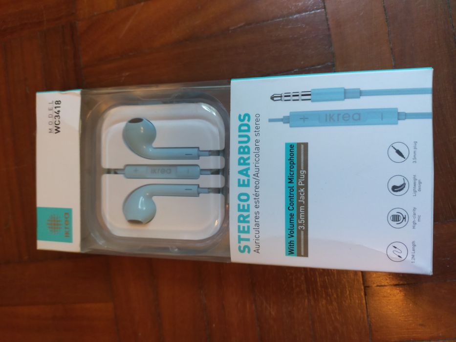 Auriculares/Sterio Earbuds da Impressora