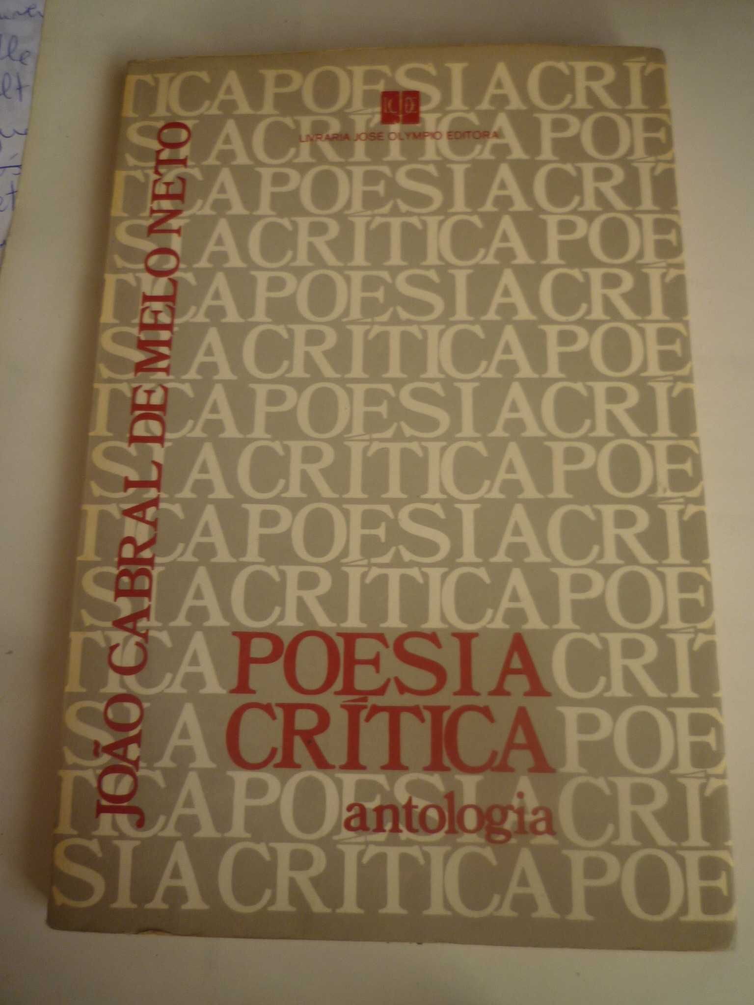 João Cabral de Melo Neto Poesia Crítica, Antologia de 1982