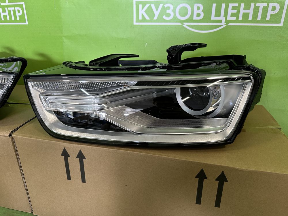 Фара фари Audi Q3 8U 2014 2015 2017 фары ауди з блоками ку3 кю3