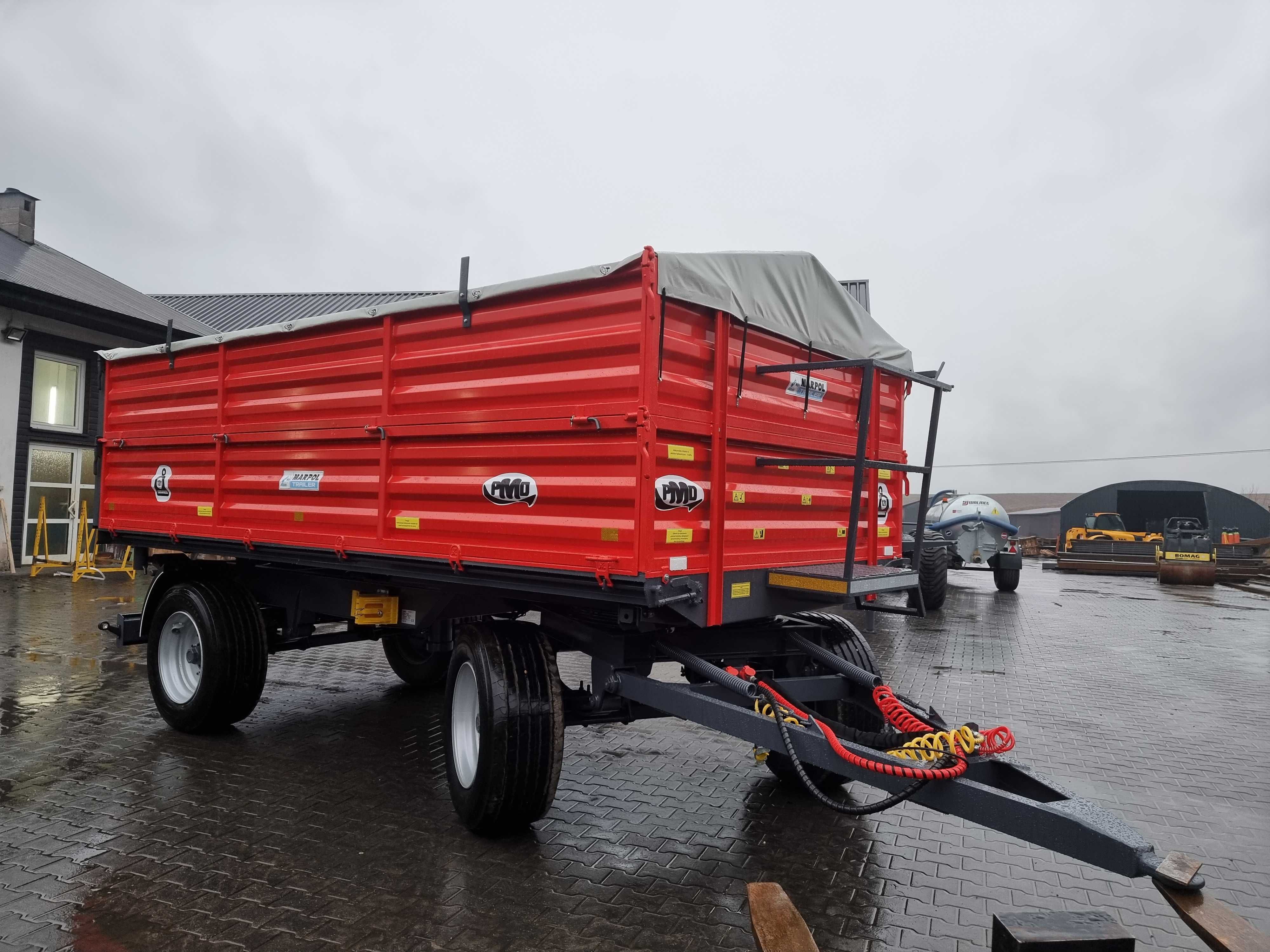 MARPOL -TRAILER Przyczepa dwuosiowa 12 ton