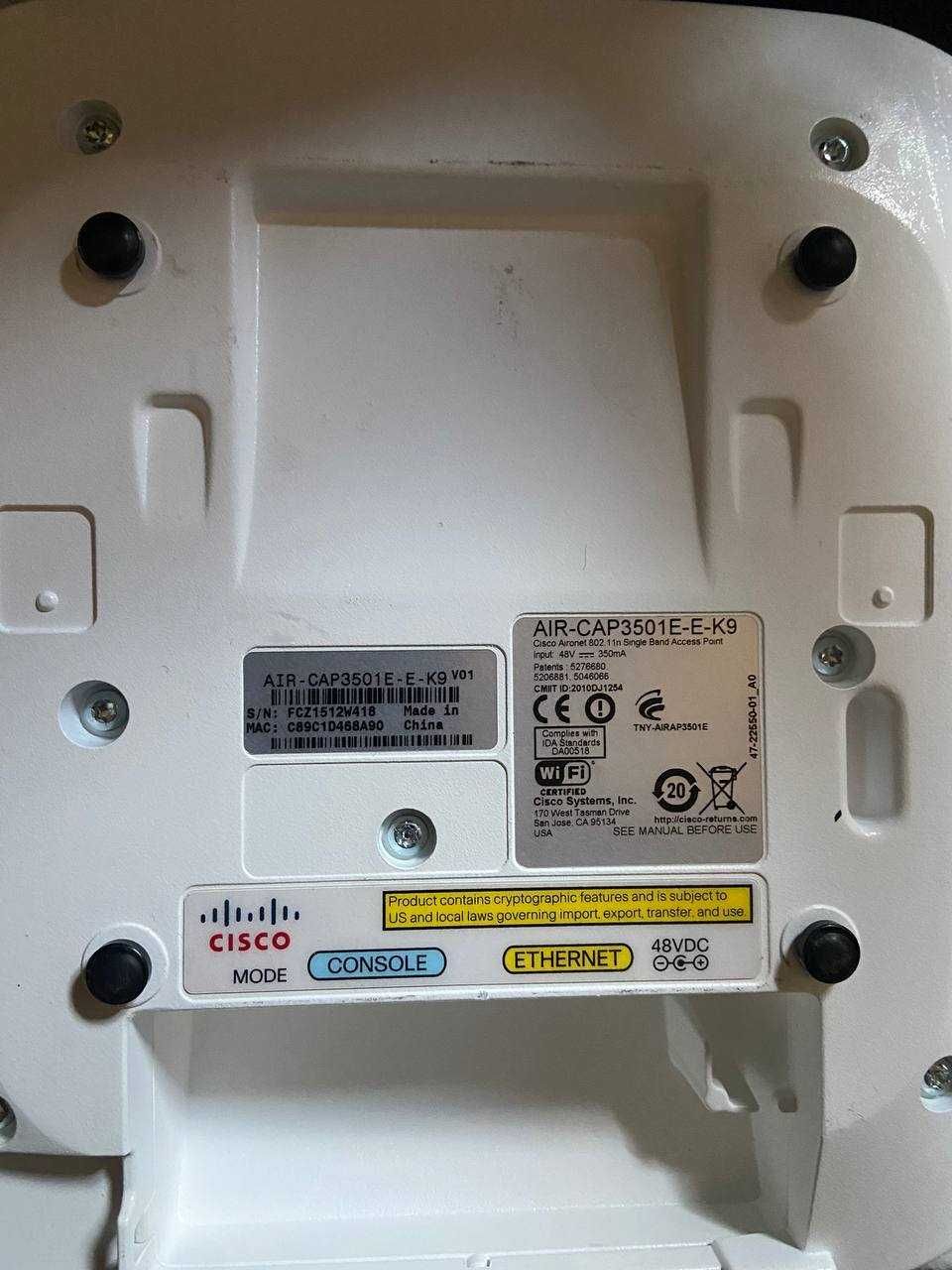 Точка доступу Cisco AIR-CAP3501I-E-K9 + антена