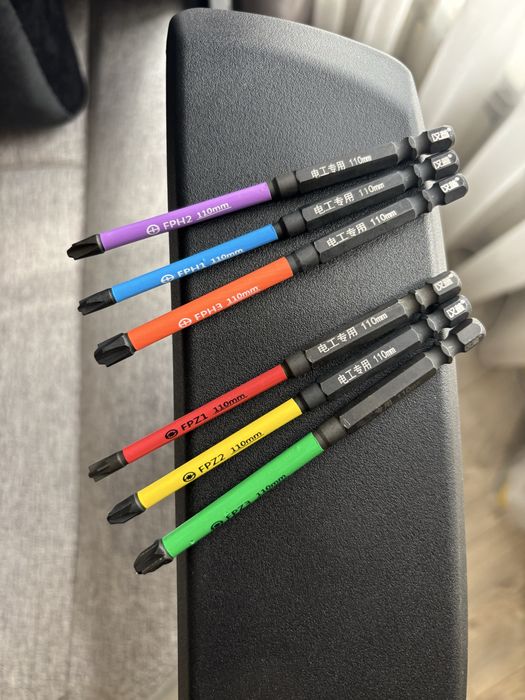 Біти 1/4 PlusMinus PH та PZ 6шт