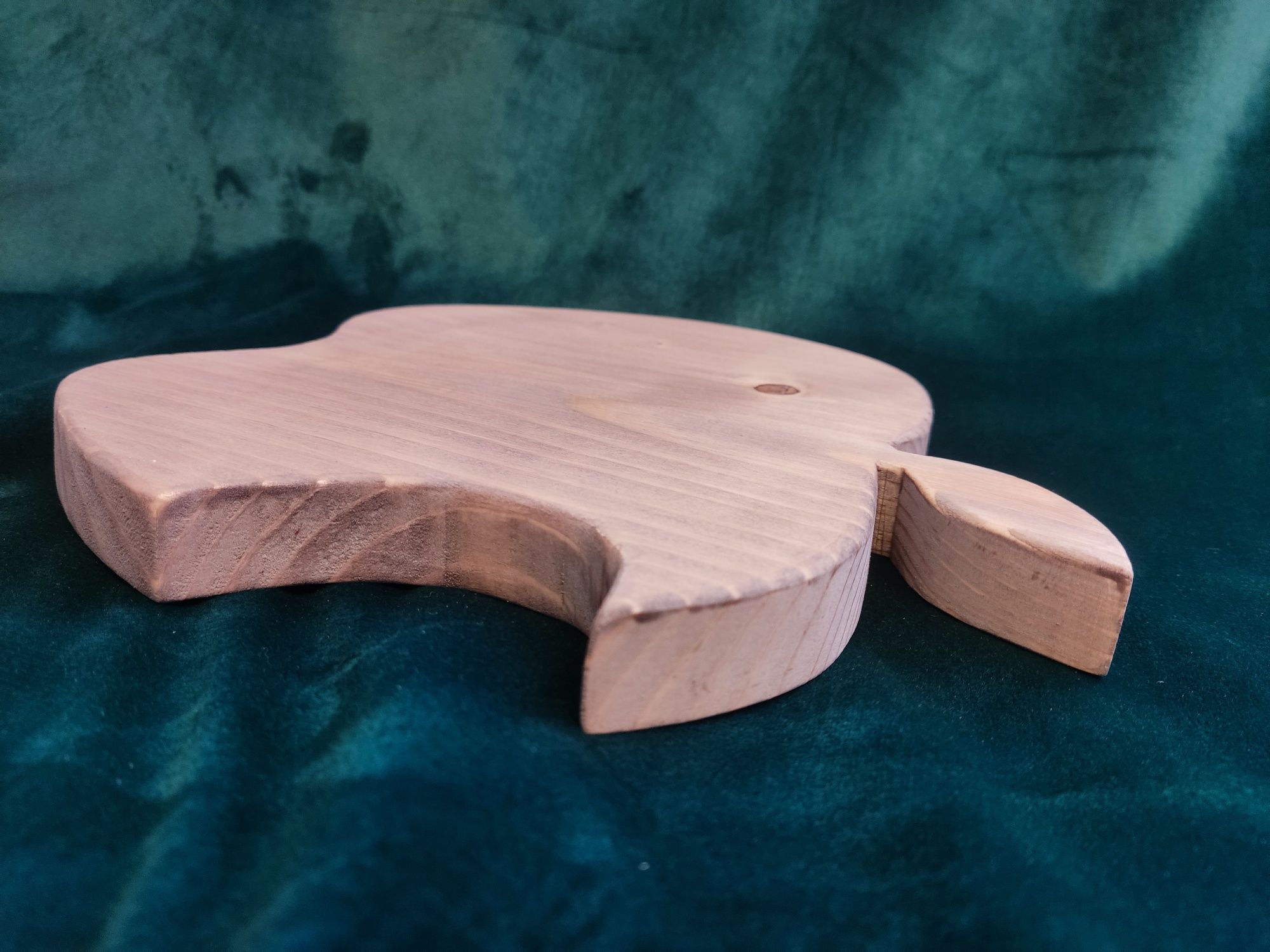 Podkładka pod myszkę / deska dekoracyjna rustykalny dąb Handmade Apple