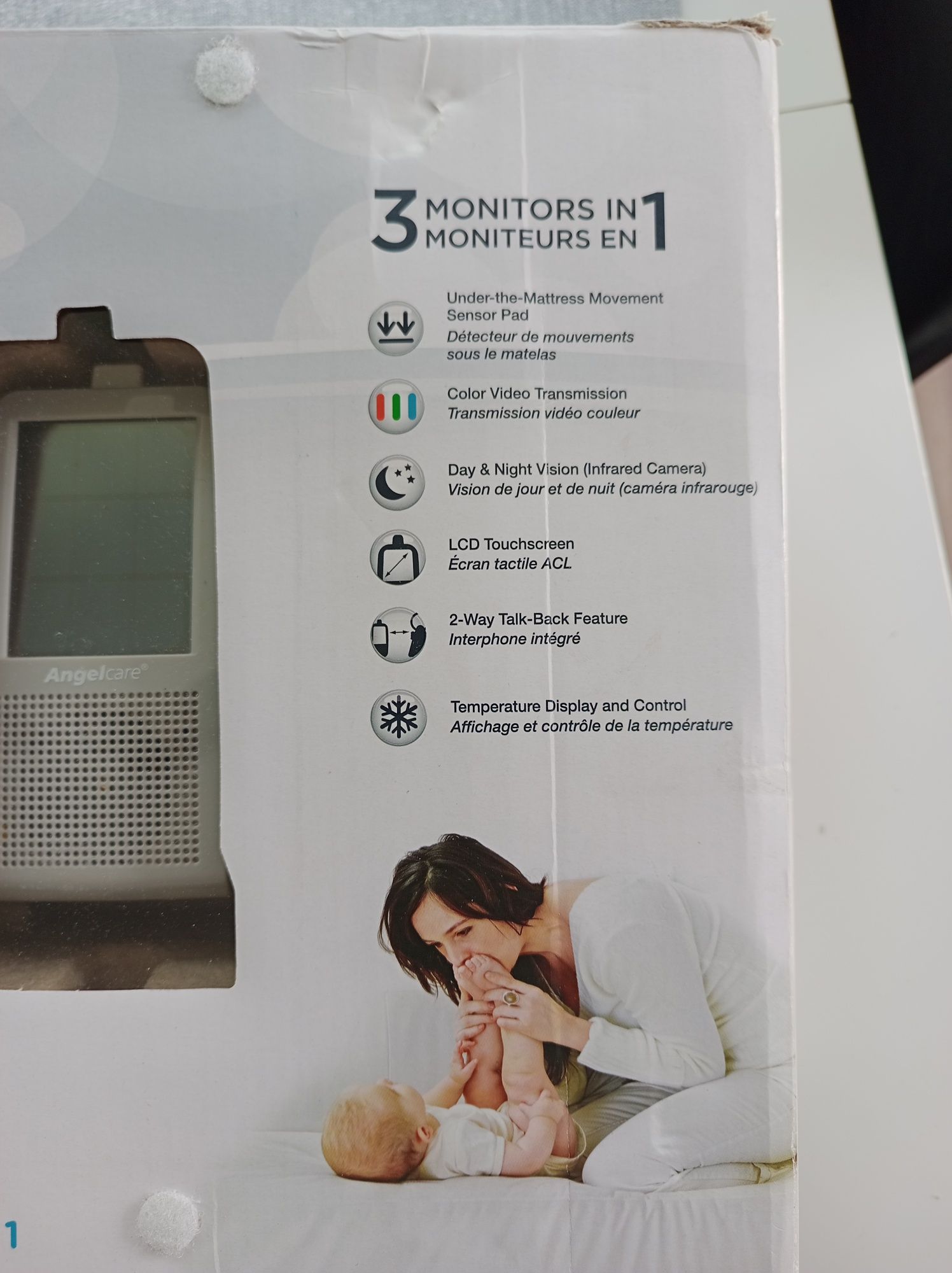 Elektroniczna niania, monitor snu oddechu dziecka