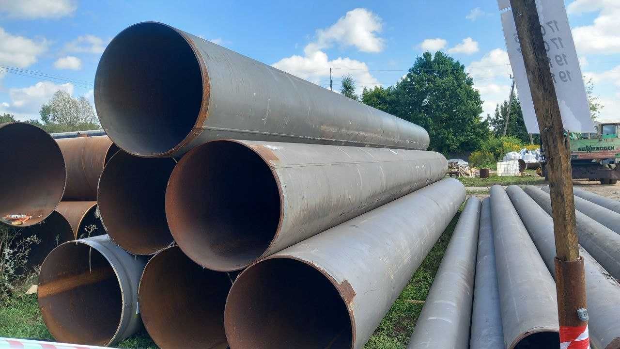 Rury stalowe NOWE fi914 x 12,5mm DN900  L12m konstrukcje odbiór własny