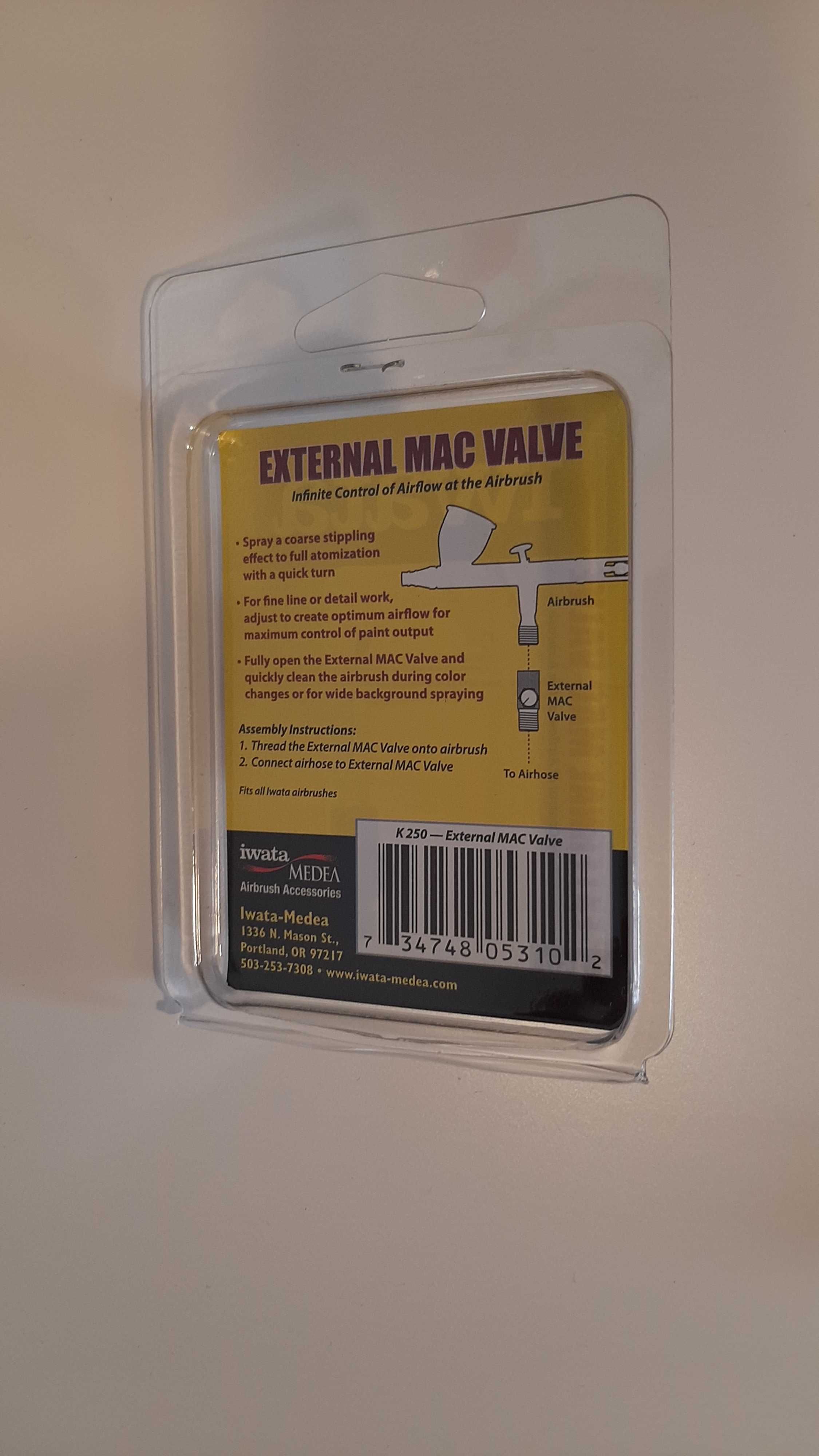 Estojo iwata + chave para nozzle + mac valve