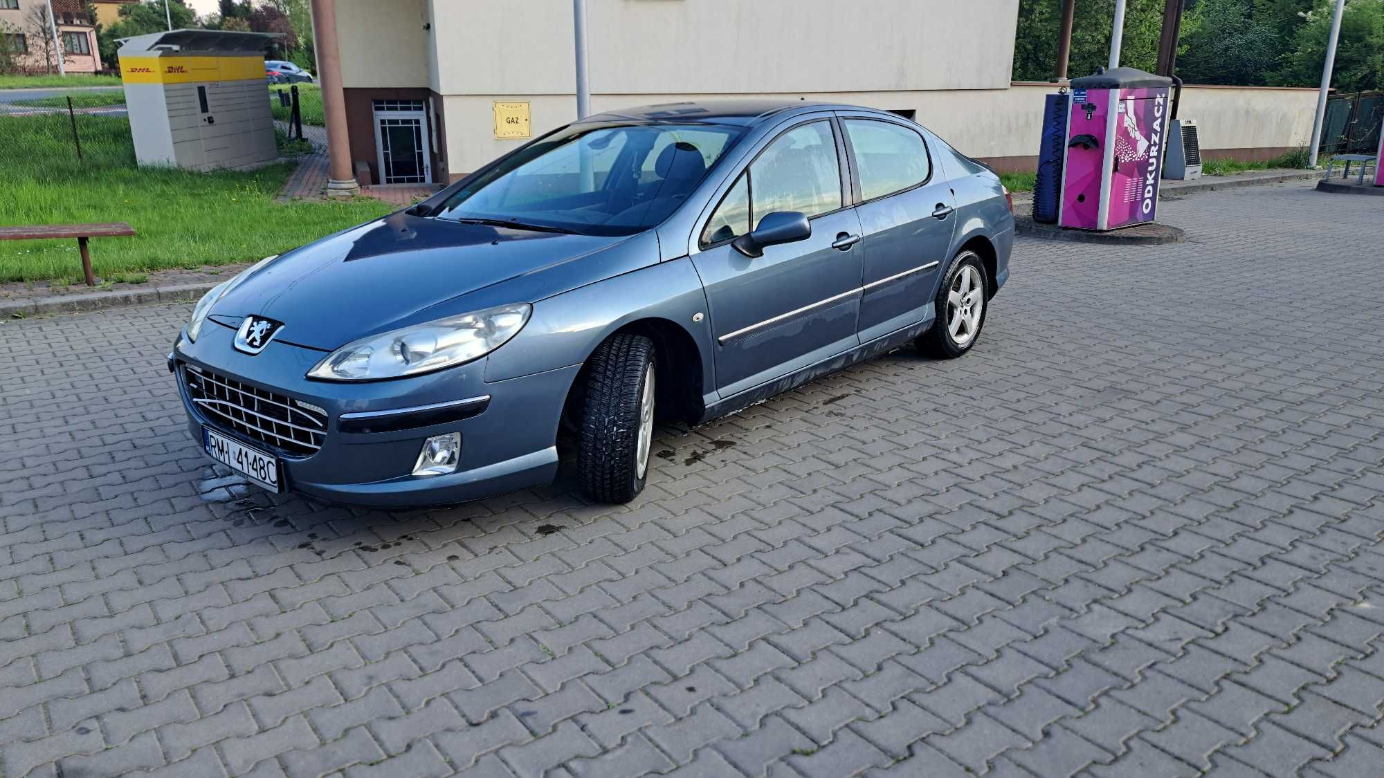 Peugeot 407, 1,8PB, 2005, 212,5 tys km, 5900PLN