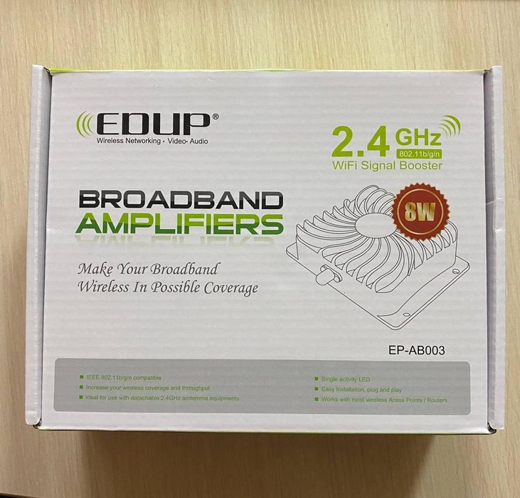 Підсилювач EDUP EP-AB003 (8W, 2.4 ГГц)
