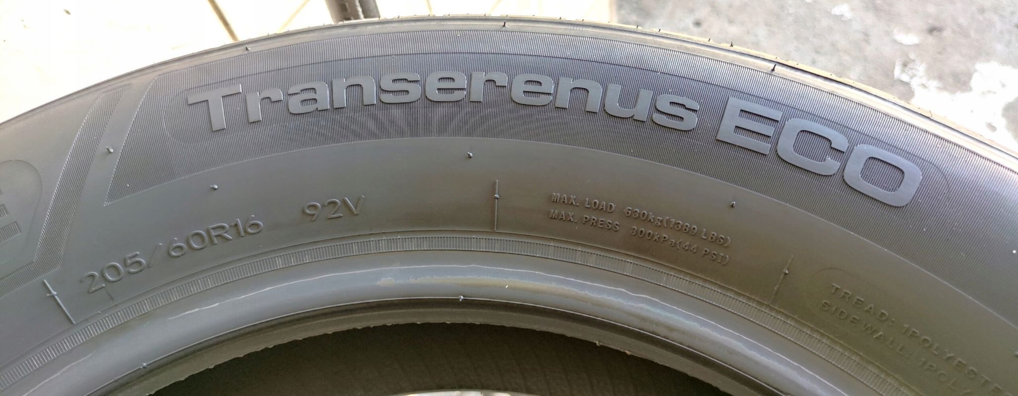 4x 205/60r16 Transmate Transerenus Eco 2024r C/C/71dB