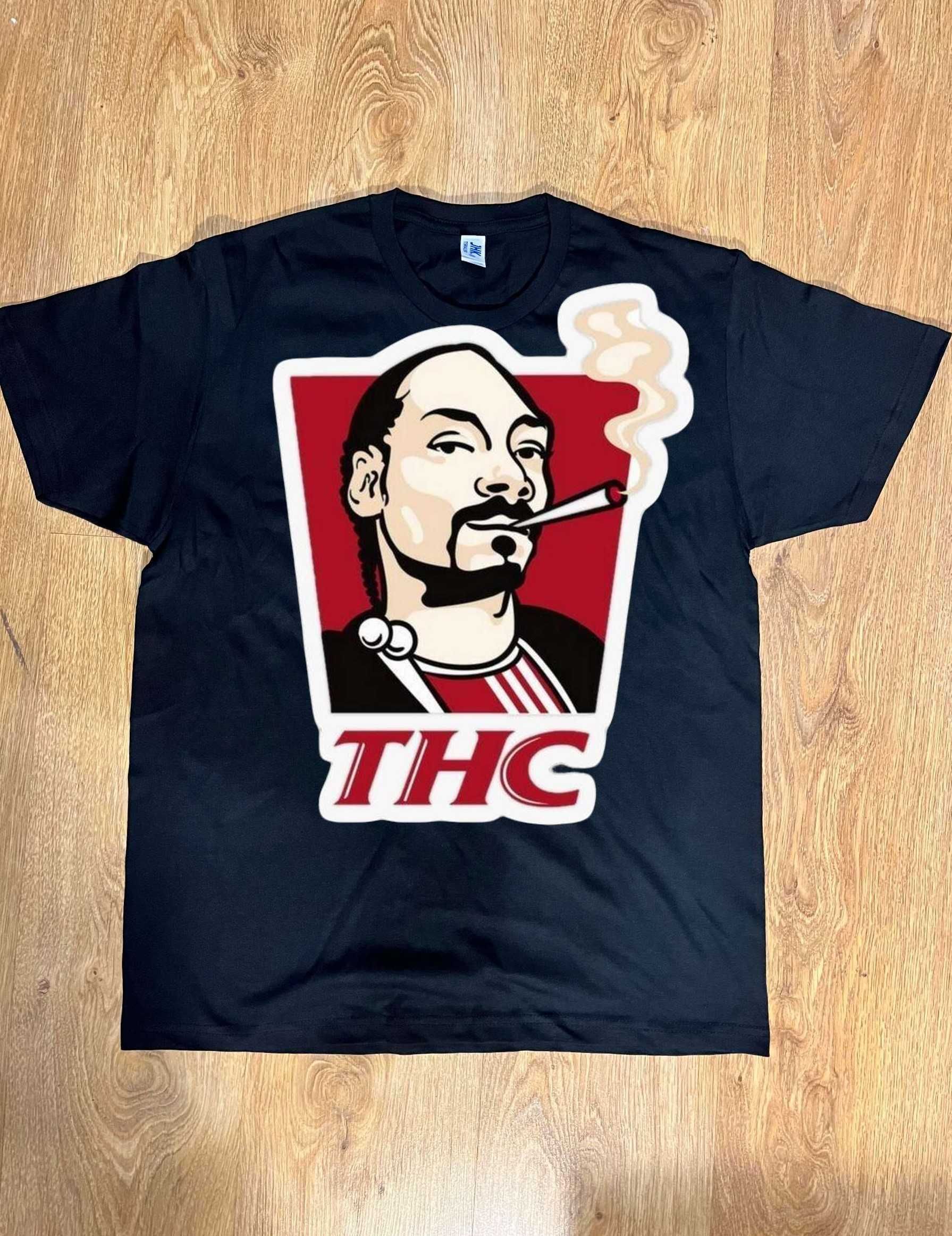 Snoop Dogg THC koszulka nowa M-3XL JHK,Gildan 190g gruba bawełna 100%